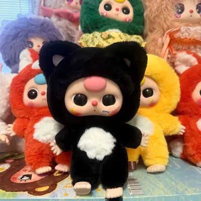 Baby Three 400% V1 Blind Box Cute Baby Three Action Figure Mystery Box Vinyl Anime Doll Surprise Bag Decoration Collectible Toys