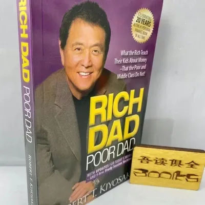 Rich Dad Poor Dad: Teach Kids Financial Intelligence&Money Management Robert Kiyosaki's Guide to Wealth Building & Money Mindset
