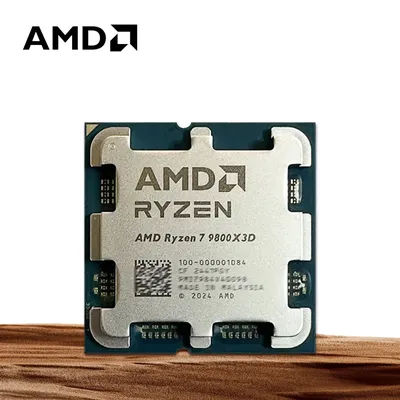 AMD Ryzen 7 9800X3D 8-Core 16-Thread L3=96M 4.7GHz Gaming Processor 120W 4NM DDR5 R7 9800X3D Socket AM5 No Fan