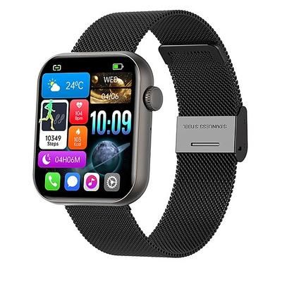 iMosi HW92 Orologio intelligente 1.9 pollice Orologio da Corsa Fitness Smartwatch Bluetooth Contapassi Promemoria chiamata Monitoraggio del sonno Compatibile con Android iOS Da donna Da uomo Chiamate
