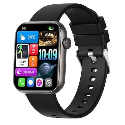 iMosi HW92 Orologio intelligente 1.9 pollice Orologio da Corsa Fitness Smartwatch Bluetooth Contapassi Promemoria chiamata Monitoraggio del sonno Compatibile con Android iOS Da donna Da uomo Chiamate