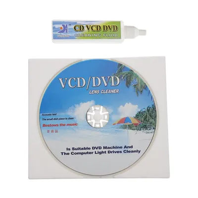 1 set Cleaning Disc Set CD VCD DVD Player Performance Improvement Lens Cleaner Maintenance Tool Equipment Cleaner