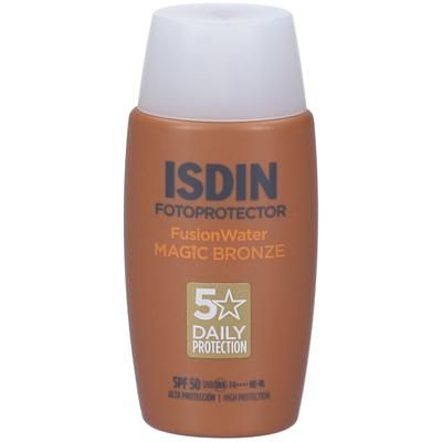 ISDIN Fusion Water Magic Bronze Crema Solare Viso Colorata SPF50 50 ml