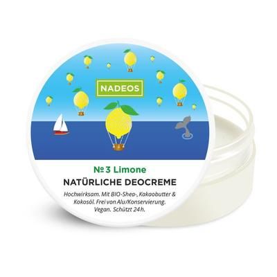 NADEOS Crema deodorante naturale al lime 40 g