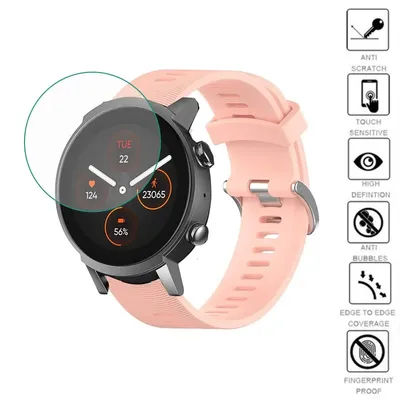 5pcs Soft TPU Clear Protective Film Smartwatch Guard For Ticwatch E3 Sport Smart Watch Screen Protector Cover Protection