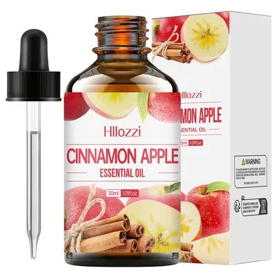 30ml Cinnamon Apple Essential Oil Pure Plant Essential Oil Multi-purpose Aromatherapy Diffuser Humidifier Soap Fruit Essential
