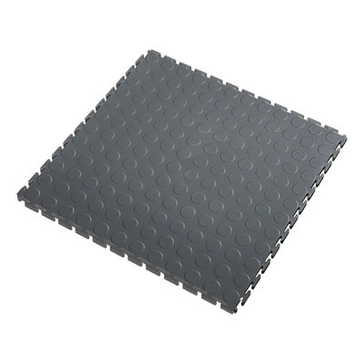 Lock-Tile 5mm Dark Grey PVC Coin Tile (30 Pack)