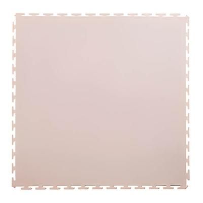 Lock-Tile 7mm Tan PVC Smooth Tile (50 Pack)