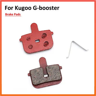 Brake Pads For Kugoo G Booster Electric Scooter Rectangular Hollow Brake Calipers Semi Metal Cycling Parts 1 Pairs