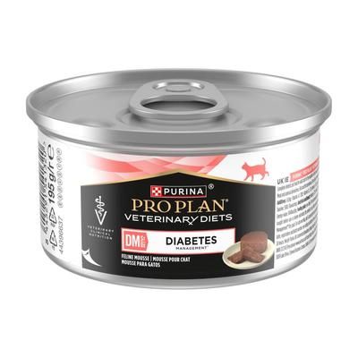 48x195g Mousse Diabetes Management DM St/Ox Veterinary Diets Pro Plan Purina Wet Cat Food