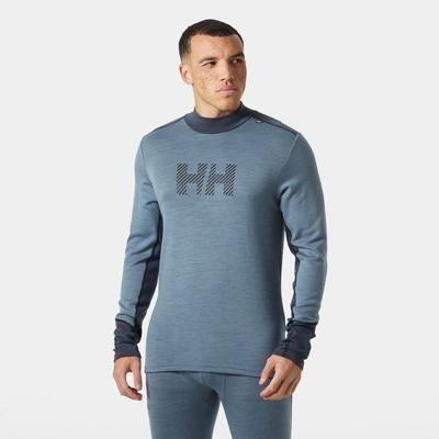 Helly Hansen Men's LIFA® Merino Midweight Logo Navy XL