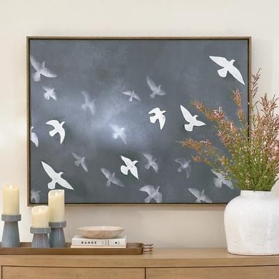 Wings In The Night Canvas Wall Art - Grandin Road