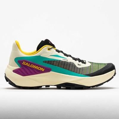 Salomon Genesis Men's Trail Running Shoes Transparent Yellow/Black/Willowherb