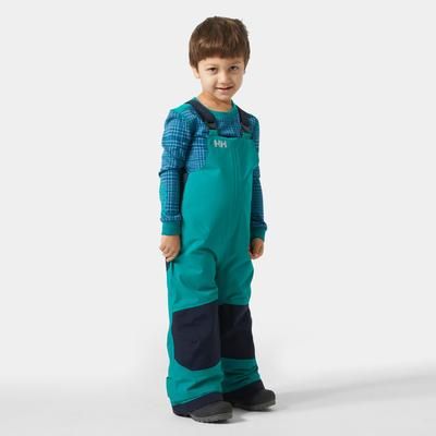Helly Hansen Kid's Rider 2 Waterproof Insulated Bib Green 3