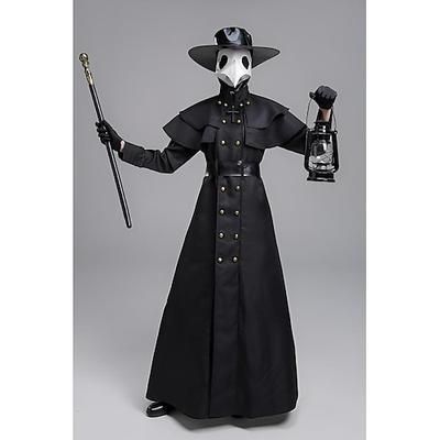 Costume Cosplay Medico della peste Medievale Abito da vacanza Adulti Per uomo Per donna martedì grasso Festival Vestirsi