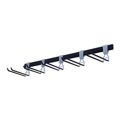 SafeRacks Ski and Snowboard Storage Rack (Includes 5 Hooks)