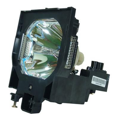 Jaspertronics™ Lamp & Housing for the Sanyo PLC-SF45 Projector w Original Philips Lamp Inside - 1 Year Warranty