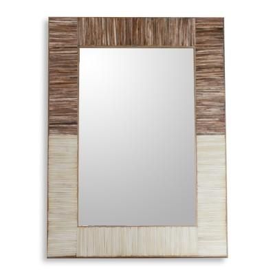 Bone wall mirror, 'Natural Memories'