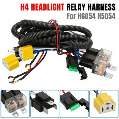LED Headlight Relay Wiring Harness Kit LED Headlight Relay Wiring Harness Kit