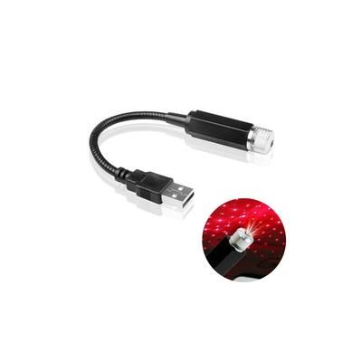 Starry Sky Car Interior Roof Light Red