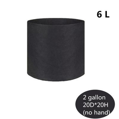 Black Grey Potato Fabric Planting Bag For Eco Friendly Vegetable Seedlings | 1 15 Gallon Grow Bag 2 Gallon(no Hand)