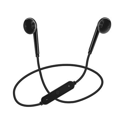 Bluetooth Wireless Earbuds Neckband Sport Mic Black