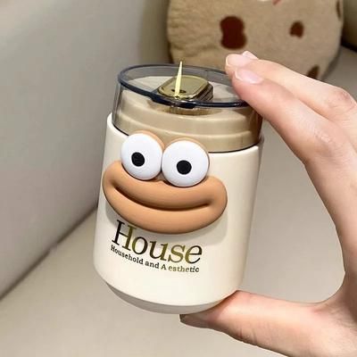 Toothpick Storage Box Automatic Pop up Toothpick Box Home Living Room Dining Room Push type Toothpick Holder face
