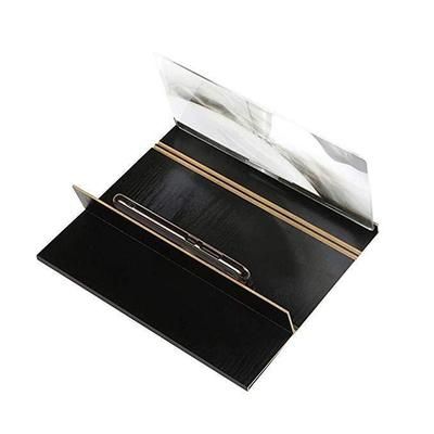 3D Phone Magnifying Stand Black