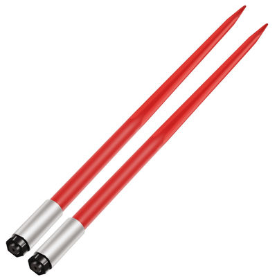 Hay Bale Spears, Heavy Duty Spike Forks For Tractors & Loaders Hay Bale Spears, Heavy Duty Spike Forks For Tractors & Loaders