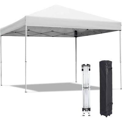 Canopy Tent With Adjustable Straight Legs, Wheeled Carry Bag, Ropes Waterproof Outdoor Shelter For Events, Camping Canopy Tent With Adjustable Straight Legs, Wheeled Carry Bag, Ropes Waterproof Outdoor Shelter For Events, Camping