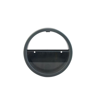 Orbicular Wall Plant Vase Grey 18cm
