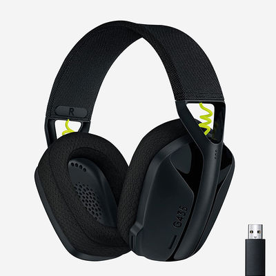 Logitech Bluetooth Wireless Gaming Headset, Surround Sound Audio, Over Ear Headphones For PC Laptop And Music black