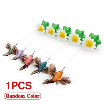 Interactive Rotating Butterfly & Hummingbird Cat Toy hummingbird