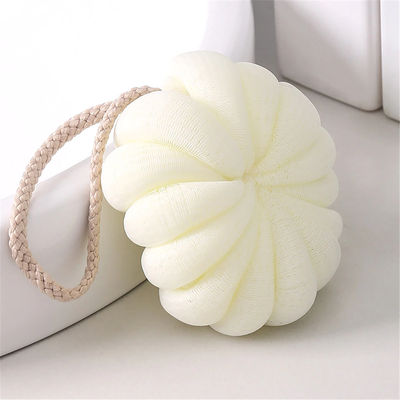Bubble Ball Exfoliating Scrubber White