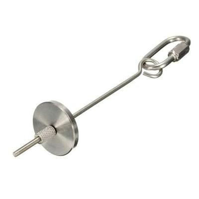 Stainless Steel Bird Fruit Skewer: Ideal Hanging Feeder For Parrots & Small Pets Color: A Silver