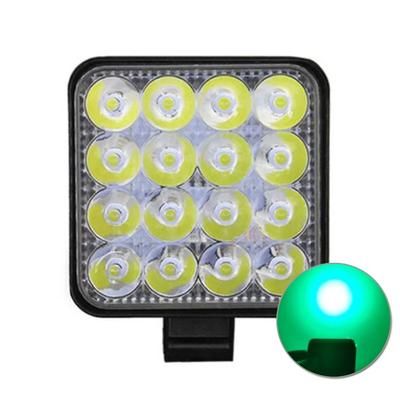 Mini 48W Green LED Floodlight 12V 24V Off Road Driving Fog Lamp For Truck, SUV, ATV, Boat, 4WD Vehicles Mini 48W Green LED Floodlight 12V 24V Off Road Driving Fog Lamp For Truck, SUV, ATV, Boat, 4WD Vehicles