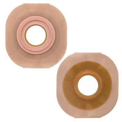 New Image Flextend Ostomy Barrier Precut, Extended Wear Adhesive Tape 57 mm Flange Red Code System 1-1/2 Inch Opening (562561_BX)