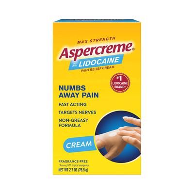 Aspercreme Topical Pain Relief 4% Strength Lidocaine Cream 2.7 oz. (1187152_EA)
