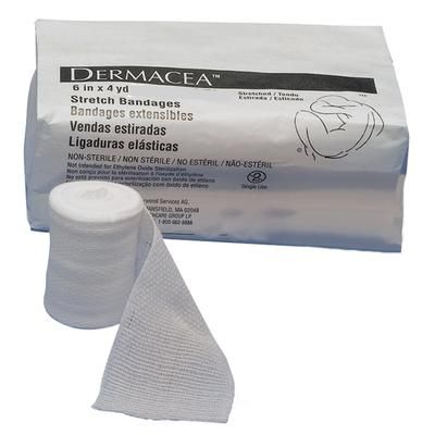 Dermacea Conforming Bandage 6 Inch X 4 Yard 1-Ply Sterile 1 per Pack (523465_BG)