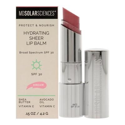 MDSolarsciences Hydrating Sheer SPF 30 Tinted Lip Balm with Sunscreen 0.15 oz. Tube (1230954_EA)