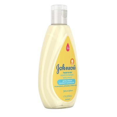 Johnson's Baby Head-to-Toe Baby Shampoo and Body Wash 13.6 oz. Flip Top Bottle Scented (1224246_EA)