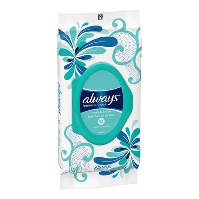 Always Refresh Feminine Hygiene Wipe Soft Pack Fresh Scent 32 Count (1231751_PK)