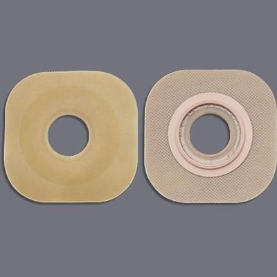 New Image Flextend Ostomy Barrier Precut, Extended Wear Without Tape 57 mm Flange Red Code System Hydrocolloid 1-3/8 Inch Opening (505955_BX)
