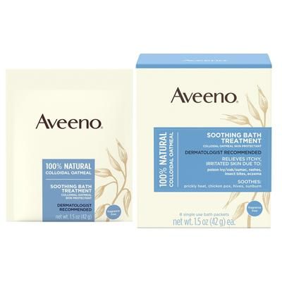 Aveeno Bath Additive 1.5 oz. Individual Packet Unscented Powder (866006_BX)