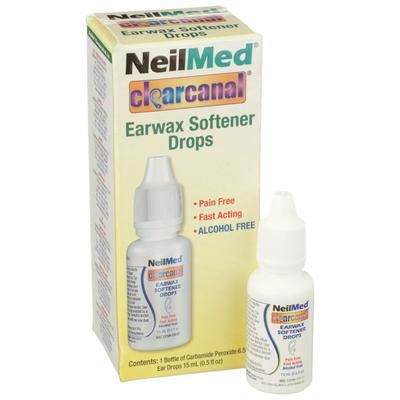 NeilMed Ear Wax Remover 0.5 oz. Otic Drops 6.5% Strength Carbamide Peroxide (1129811_CS)