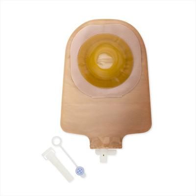 Premier Urostomy Pouch One-Piece System 9 Inch Length Convex, Pre-Cut 3/4 Inch Stoma Drainable (682756_BX)