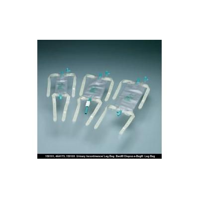 Bard Dispoz-a-Bag Urinary Leg Bag Anti-Reflux Valve Sterile 950 mL Vinyl (362512_CS)