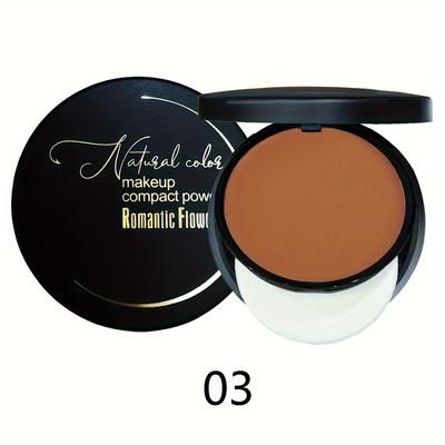 Professional Contour Palette, Sweat Resistant Powder With Buildable Matte Finish For Highlight & Shadow (All Skin Tones) 03