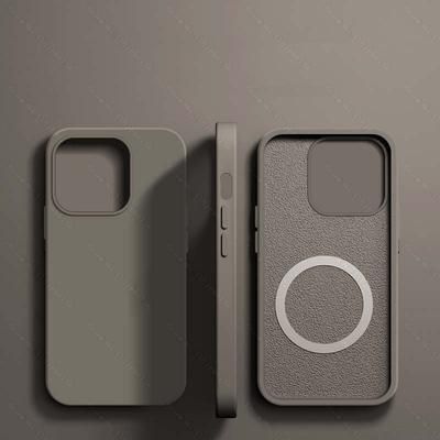 MagSafe Liquid Silicone Magnetic Case For IPhone 16 15 14 13 12 11 Pro Max | Wireless Charging & Shockproof clay for Iphone 13