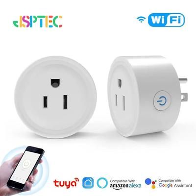 Tuya Smart WiFi Plug JP US UK Standard Wireless Outlet, Works With Alexa & Google Home, Remote Control & Timer us Wifi 10a
